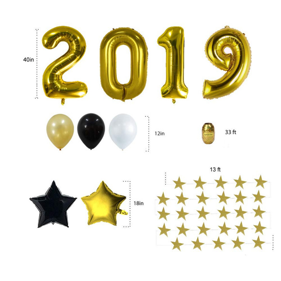 PARTY!!! balloon set 19 & 20th birthday - Picture 4 of 7